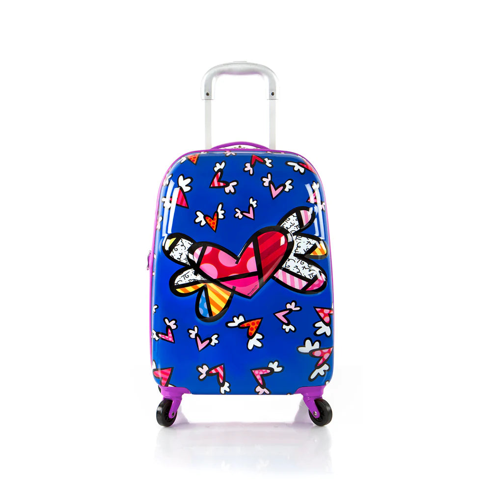 Britto Tween 3D Spinner - (BTO-HSRL-3DTSP-01) - Flying Hearts (Purple)