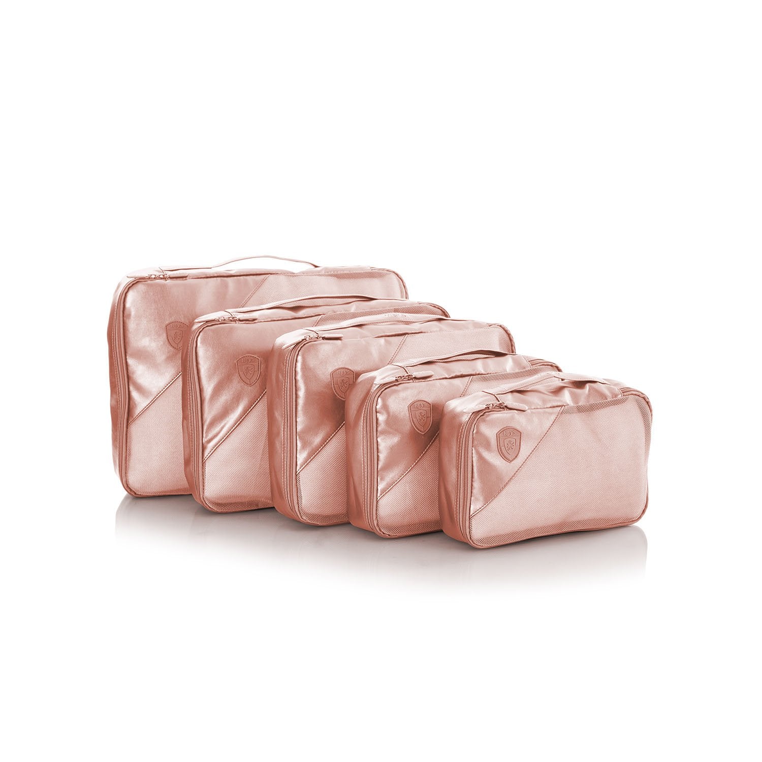 Metallic 5pc Set Packing Cubes